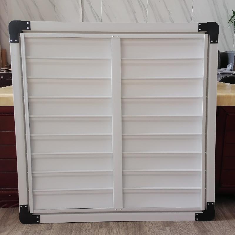 Жалюзи для вентиляторов из ПВХ Жалюзи для вытяжных вентиляторов отрицательного давления для тепличных свинокомплексов или фабр...