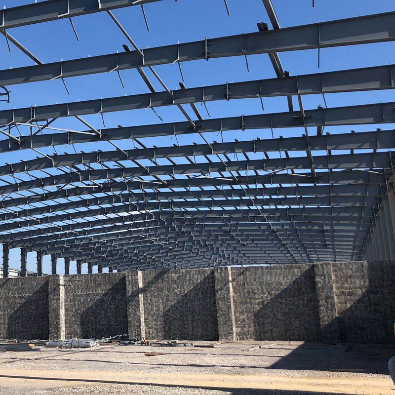 Оптовая торговля индивидуальными промышленными стальными конструкциями серии строительных мастерских на складе