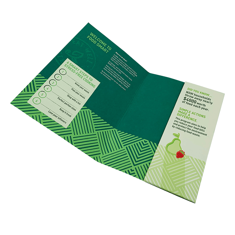 Бумажные портфели формата А4 с индивидуальной печатью