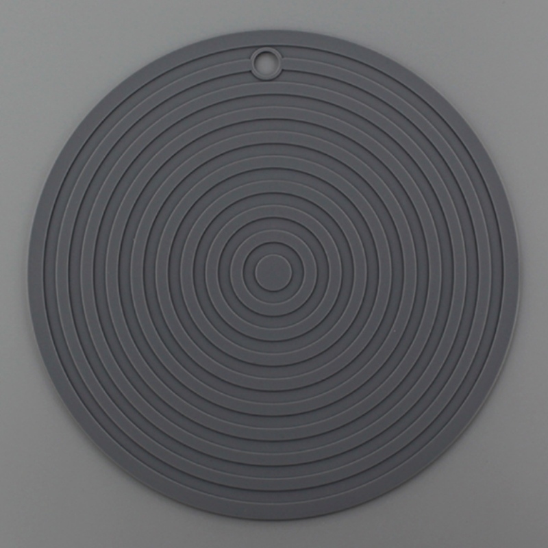 Круглая гофрированная подушка для кастрюли