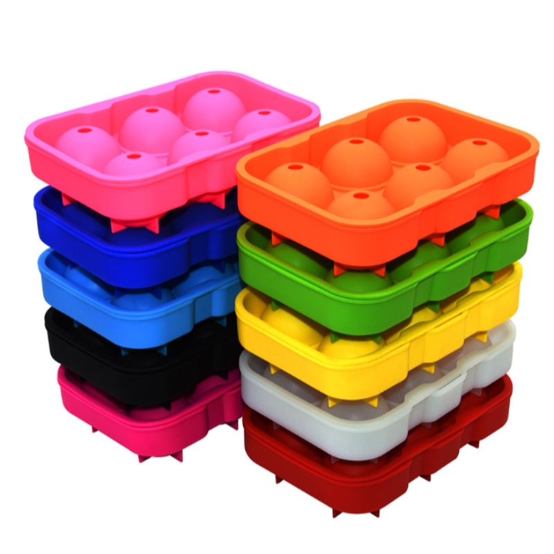 Специальная модель льда для 10-ти цветных пятен для виски 6-луночная хоккейная форма для круглого водонепроницаемого льда