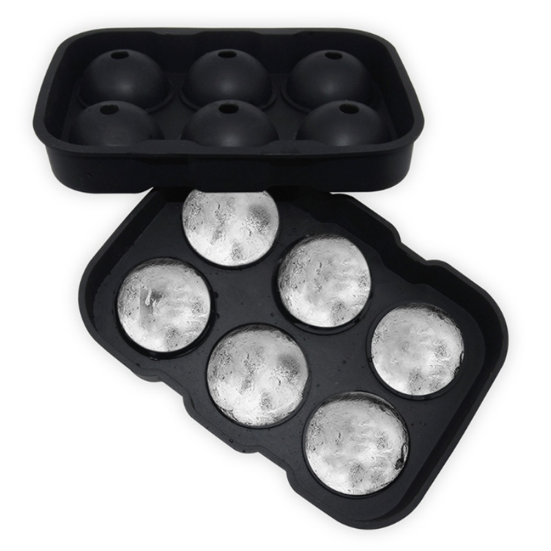 Специальная модель льда для 10-ти цветных пятен для виски 6-луночная хоккейная форма для круглого водонепроницаемого льда