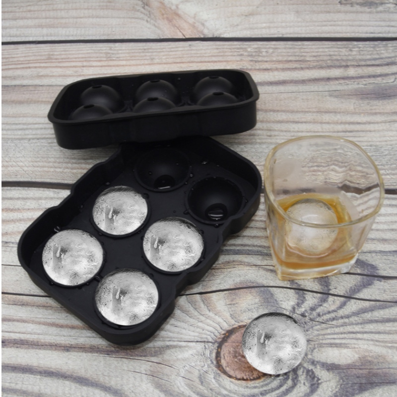 Специальная модель льда для 10-ти цветных пятен для виски 6-луночная хоккейная форма для круглого водонепроницаемого льда