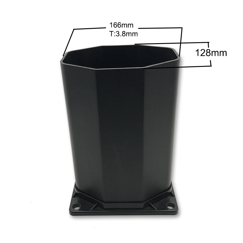 Пляжный душ специальный PVC пластиковая восьмиугольная труба