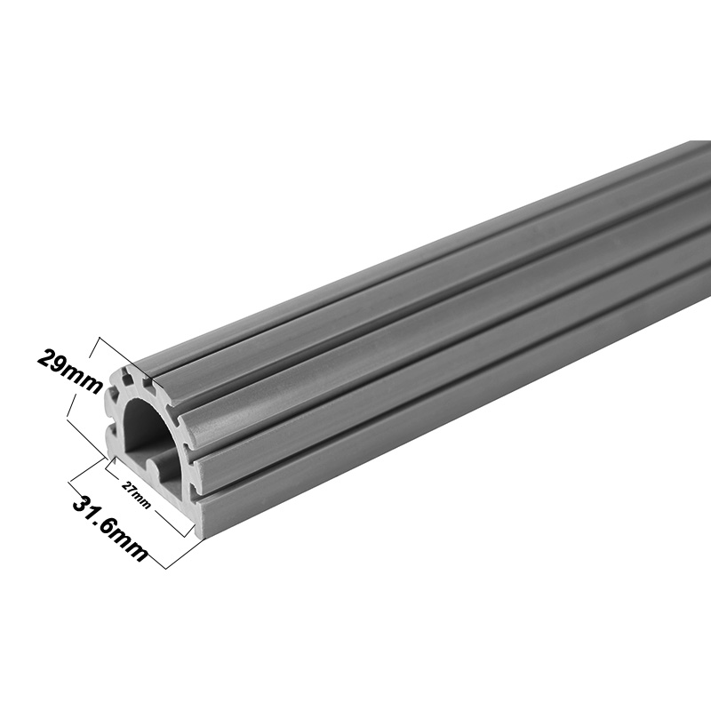 Нестандартный индивидуальный заказ завод пвх профилей пвх промышленный профиль пвх D-образный профиль
