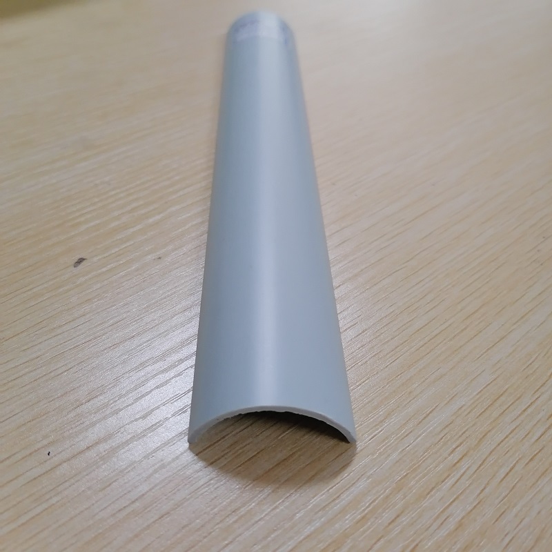 ПВХ C канал полукруглый ПВХ полосы трубы ПВХ экструдированный профиль для защиты края