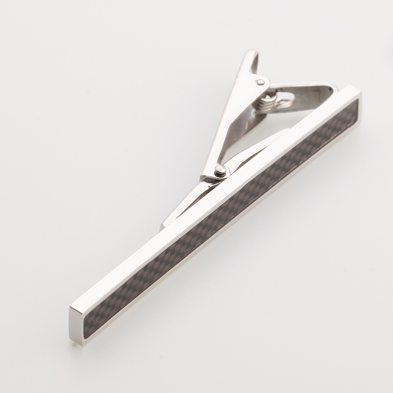 Мужские зажимы для галстука из углеродистой стали из нержавеющей стали, сделанные в Китае, ювелирный аксессуар