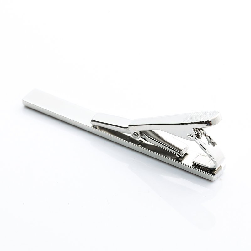 Мужские зажимы для галстука из углеродистой стали из нержавеющей стали, сделанные в Китае, ювелирный аксессуар