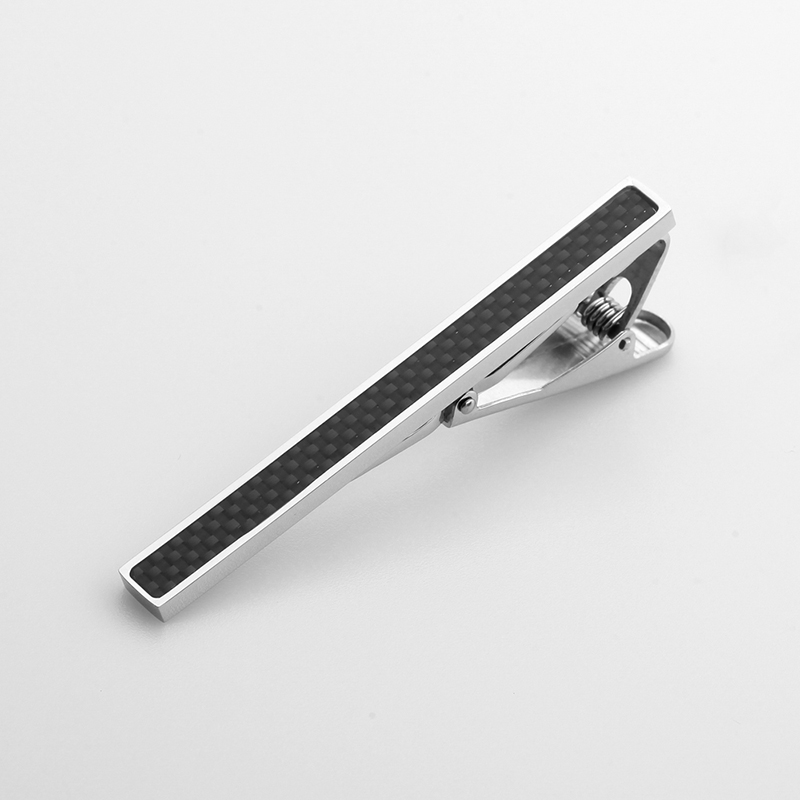 Мужские зажимы для галстука из углеродистой стали из нержавеющей стали, сделанные в Китае, ювелирный аксессуар