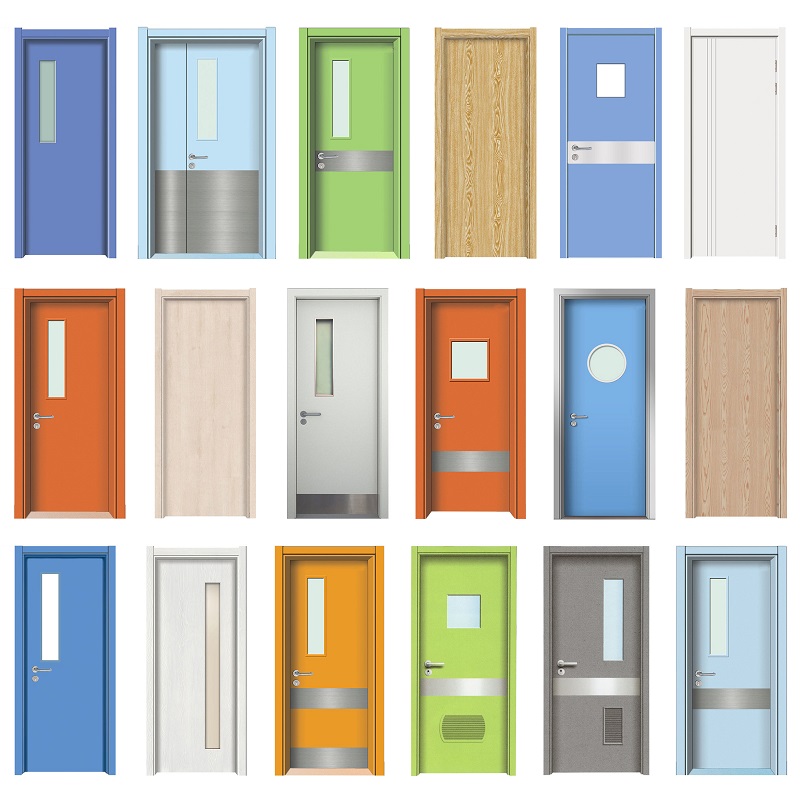 New Settings Latest Designs Of Main Doors X-Ray Protection Fire Rated Door For Building Chinese Factory Wooden Doors Images Lead Door For Hotel School Kindergarten High Quality Composite For Room X-Ray Shielding Laminated Hpl Wood Door