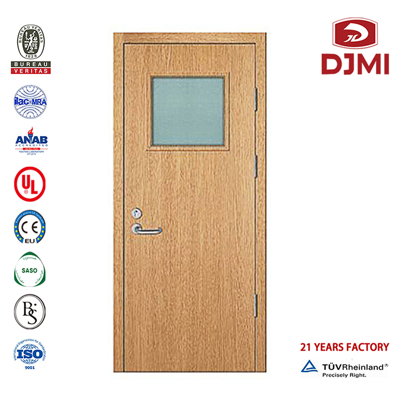 Китайская заводская деревянная двойная дверь, 1 час, противопожарные двери, высокое качество, деревянные, аварийный выход, внутре...
