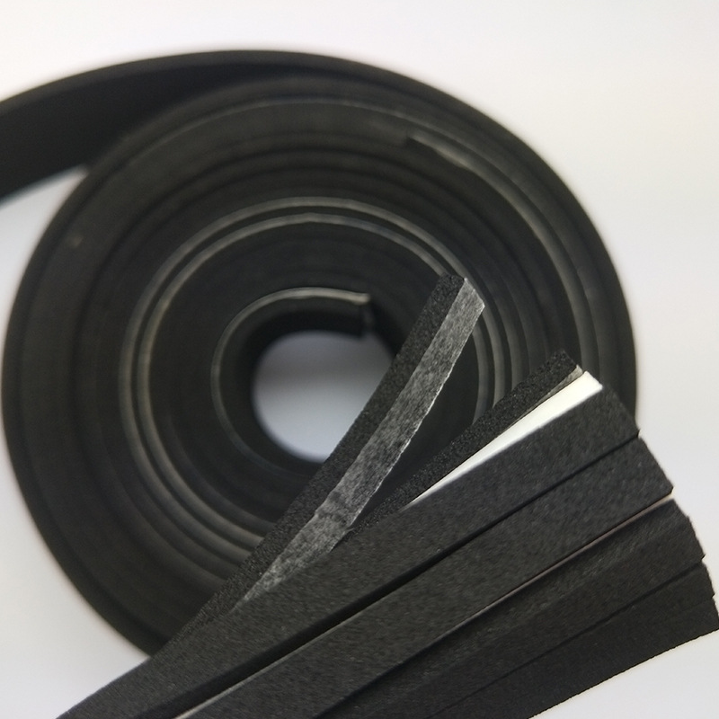 Завод поставляет черную пену EPDM, огнестойкую клеящую пену, амортизирующую и герметизирующую пену можно высекать.