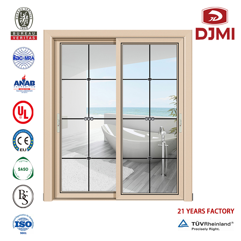 Профессиональная новая алюминиевая раздвижная внутренняя половина стеклянной двери Новая алюминиевая раздвижная дверь на Фили...