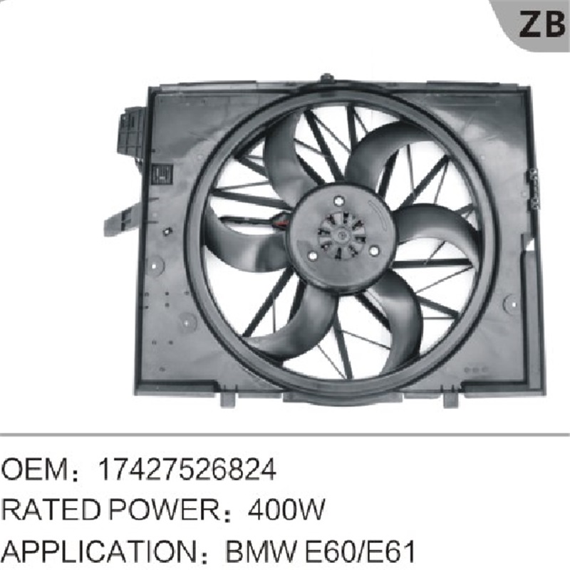 вентилятор охлаждения автозапчастей для е60 OEM 17427526824