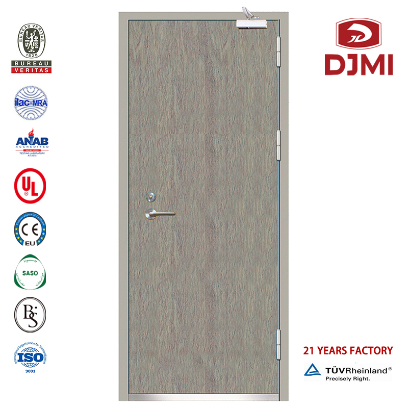 Китайская фабрика в коммерческом доступе к двигателю Термостойкая стальная противопожарная дверь Высококачественная 2 панели Bs...