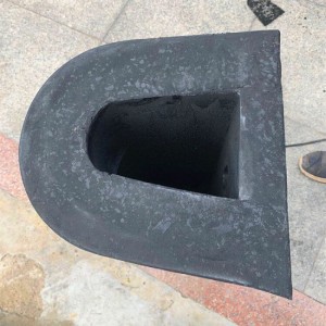 полукруглый волнорез причал резиновый борт борт прямоугольный предохранительный брус