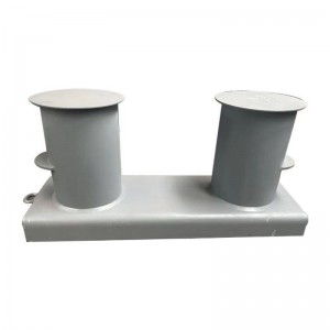 корабельный крестообразный полированный бронзовый швартовый пал