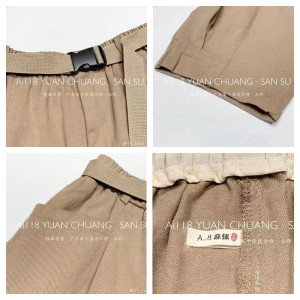 лёгкие женские брюки, подходит для любого случая, самый удобный стиль отдыха хлопок льна заказ 11670 мода короткие брюки, с полиэфир...