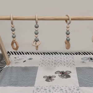 квадратный деревянный мат - кола