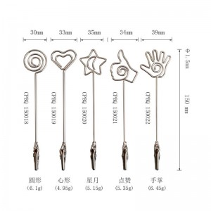 TMJ PP - 543 малый настольный стеллаж этикетки золотая проволока нержавеющая сталь табличка табличка цена стенд