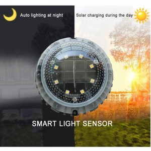 Солнечный наземный светильник-садовый светильник