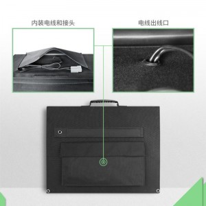 80W солнечный складной мешок