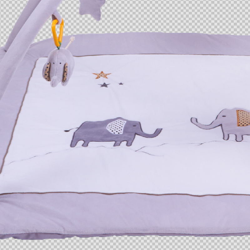 квадратная игровая подушка - слон