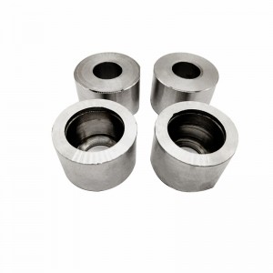 Заводское индивидуальное обслуживание Прецизионная алюминиевая втулка, обработанная на станке с ЧПУ