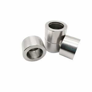 Заводское индивидуальное обслуживание Прецизионная алюминиевая втулка, обработанная на станке с ЧПУ