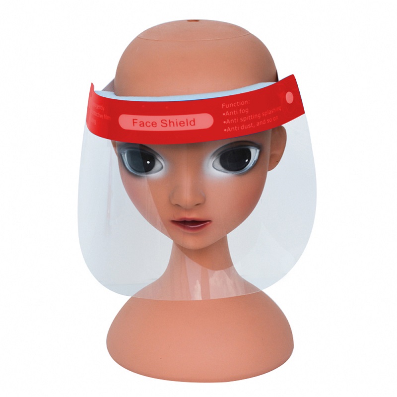 En166 Пользовательские многоразовые Anti-Fog Kids Face Shield Защитная маска для лица