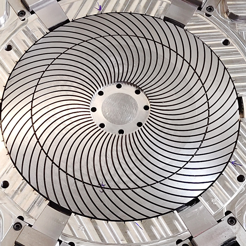 Разложение процессы полировки пресс-формы