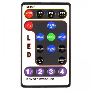 Горячие продажи по более низкой цене беспроводной многофункциональный Bluetooth RF пульт дистанционного управления светодиодный пул...