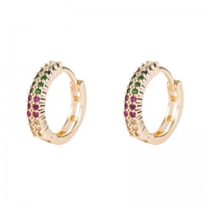 Южная Корея Dongdaemun Медь Ювелирные Изделия Серьги Циркон Серьги Европы и американские Моды Аксессуары Трансграничные источники п...