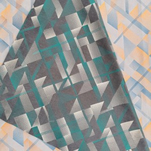 Вышитая фланелевая ткань BNT6867