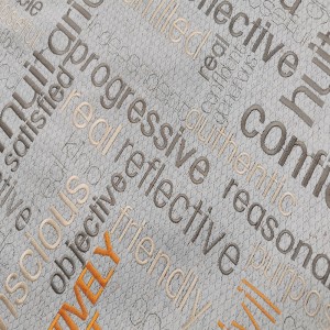 Вышитая хлопковая льняная ткань BNT6863