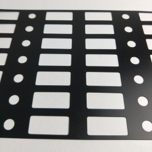 0.25 Изоляционный лист огнестойкий ПК прокладка черный легко изгибаться обработка оптом