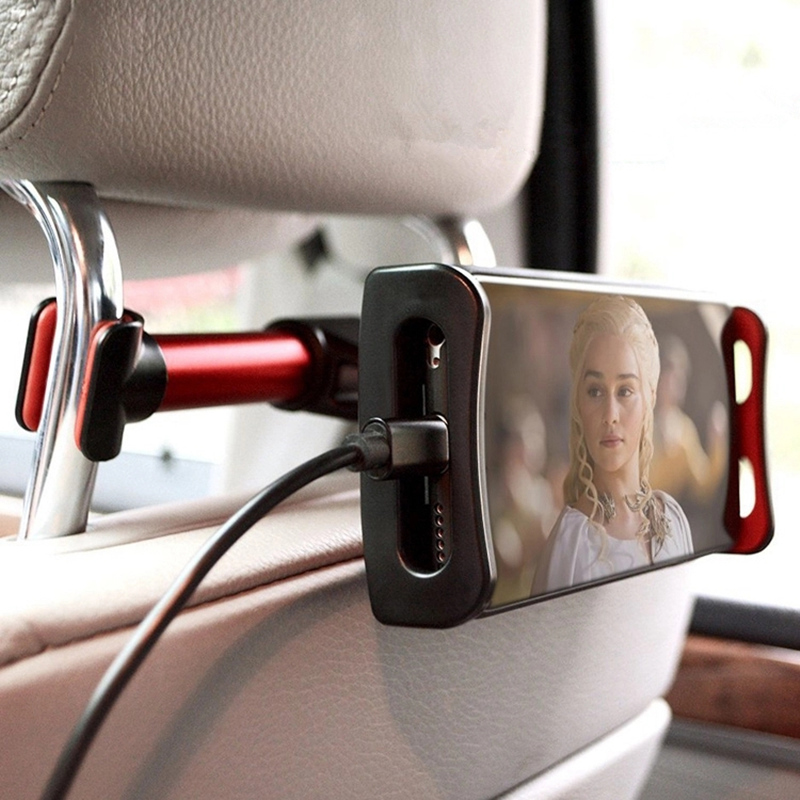 Автомобиль для заднего сиденья автомобиль мобильный держатель автомобиль задний сиденье телефон планшетный крепление для iPhone 7 8 x iPad Samsung S8 Headder Tablet Tablet