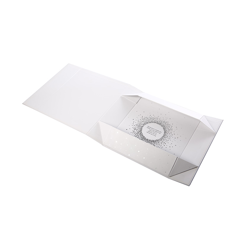 Персонализированные откидные откидывающие роскоши пользовательские белые крафт-бумага картона камера магнитная подарочная коробка