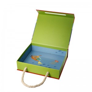 Оптом пользовательский логотип рециркулированная игрушка головоломка картона магнитной заслонки подарочная упаковка коробка ...