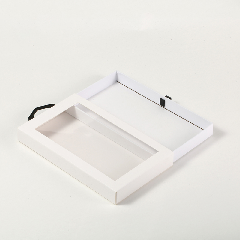 Индивидуальные прямоугольники подарочной упаковки окна для аксессуаров для телефона