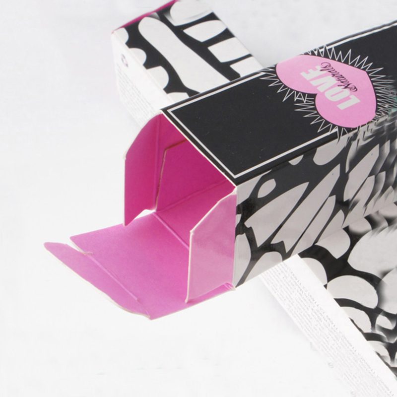 Черное и розовое искусство бумаги для ресниц
