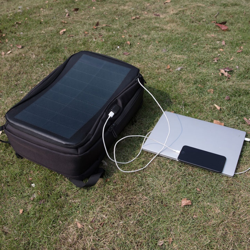 Солнечная зарядка рюкзака Солнечные панели Ноутбук