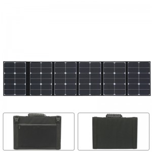 Камуфляжный цвет 120 ватт Складная солнечная сумка Солнечное одеяло для кемпинга и яхты