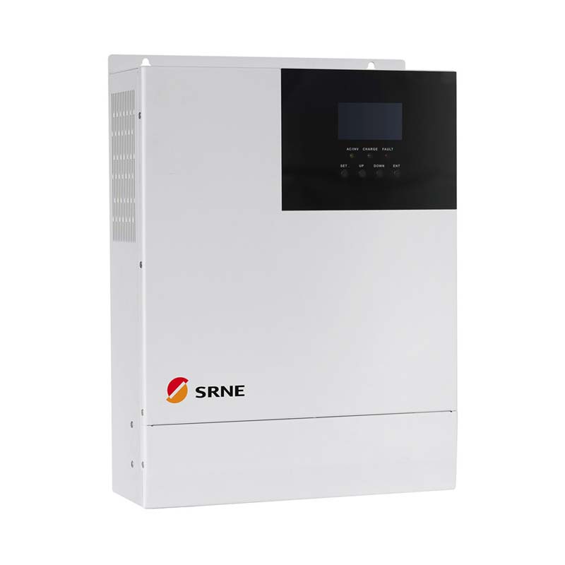 SRNE 5000W All-In-One MPPT Гибридный заряд солнечных зарядов горизонтальный 48V 220VAC чистая синусоидальная волна 80A MAX PV 145V OFF-GRID EBERTER