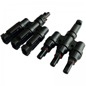 3 в 1 SLOAR Multi Flation Photovoltaic Connector для панели солнечной панели Parallel Connect ветка Два модуля PV Панель Солнечная система