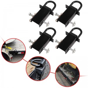 Сверхмощный съемный D-кольцевой карманный карманный галстук для утилиты прицепов и складки с помощью штифта Chitch