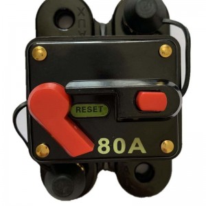 12V 24VDC Автоматический выключатель Сброс Предохранитель преобразователя 60A 80A 100A 120A 200A 250A 300A Стерео Аудио Главная Солнечная систем...