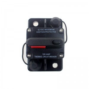12V 24VDC 60A 80A 100A 150A 200A 250A 300A черный цвет домашняя солнечная система водонепроницаемый автоматический выключатель сброс предохранит...