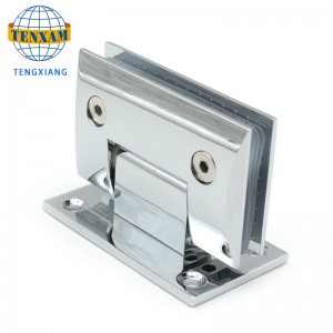 Наклонная ванная комната для ванной комнаты душевая комната стеклянный шарнир из нержавеющей стали дверной клип 90 градусов шарн...