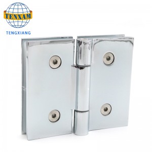 Китай Производитель Высококачественный стекло к стену 180 градусов цинковый сплав